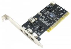 Контроллер PCI-1394 FireWire 3+1port с кабелем (VIA chipset)