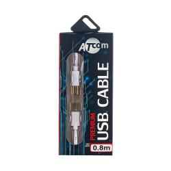 купить оптом Кабель Atcom USB 2.0 AM/AF довжина 1.8 м, білий, GOLD plated, блістер купить оптом купить оптом Кабель USB 2.0 AM/AF довжина 1.8 м, білий, GOLD plate