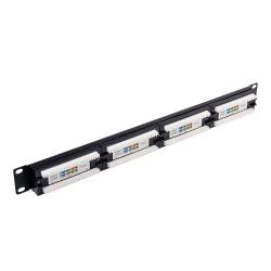 Патч-панель ATcom, 19" 24хRJ-45 UTP 1U cat.5е P5124