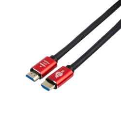 Кабель HDMI-HDMI Red/Gold, пакет, довжина 10 м, 4K, ver 2.0. оптом