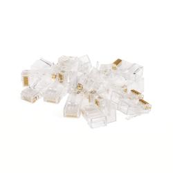 Конектор RJ45 8p8c Connector (100pcs/bag), 23-24 AWG (0,57-0,50 мм),  Кат. 6 Атк