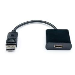 Перехідник  DisplayPort(male) -HDMI(female), довжина кабелю 10см