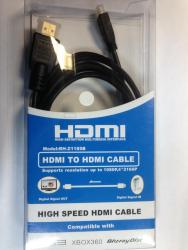 Кабель HDMI A-D micro cable, 1метр Atcom блистер купить в Украине