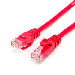 Патч-корд UTP, RJ45, Cat.6, мідь, довжина 1м, червоний, 1 ГБ/с купить оптом