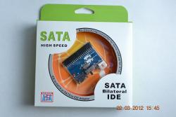 Переходник  Ide to sata + sata to ide
