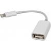 Кабель USB AF TO Apple  Lighting OTG (для подключения USB устройств к планшетам/смартфонам Apple)