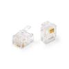 Конектор Atcom RJ12 6P4C , фасування 100шт. у пакеті