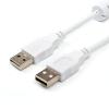 Кабель Atcom USB 2.0 AM/AM пакет, довжина 1.8 м, білий 