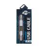 Кабель Atcom USB 2.0 AM/AF довжина 1.8 м, білий, GOLD plated, блістер
