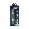 Кабель Атсом USB-AM  2.0 / Type-C , GOLD plated, блістер, 0,8м 
