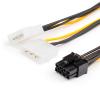 Кабель Atcom 8pin to 2 Molex (Video power)