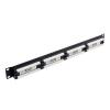 Патч-панель ATcom, 19" 24хRJ-45 UTP 1U cat.5е