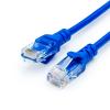 Патч-корд литой, UTP, RJ45, Cat.5e, 0.5m,  Atcom синий 