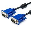 Кабель Atcom VGA 1,8 метра 2 ферити чорний з синім DE-15Hd пакет 1080P (3+9)