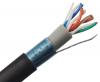 Кабель Вита пара  Atcom Premium FTP cat5e (0,5 мм, CU, довжина 305 м), екранований, мідь, для зовнішніх робіт PVC+PVE