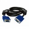 Кабель Atcom VGA Cable 30.0 метрів 2 ферити чорний з синім DE-15Hd пакет  