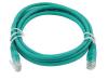 Патч-корд UTP, RJ45, Cat.6, мідь, довжина 1м, зелений, 1 ГБ/с
