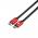 Кабель HDMI-HDMI Red/Gold, пакет, довжина 5 м, 4K,  ver 2.0. ATCOm