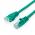 Патч-корд UTP, RJ45, Cat.6, мідь, довжина 1м, зелений, 1 ГБ/с Atcom оптом